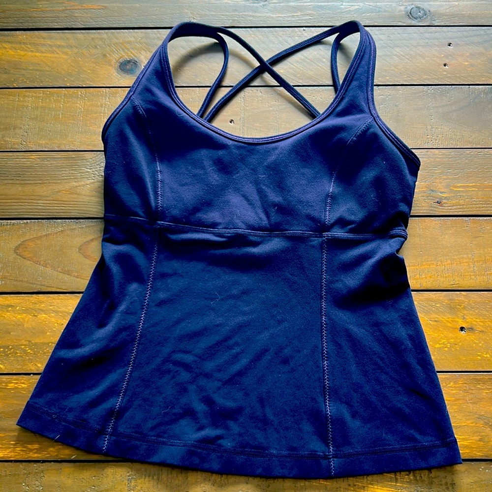Lululemon size 8 strappy back tank